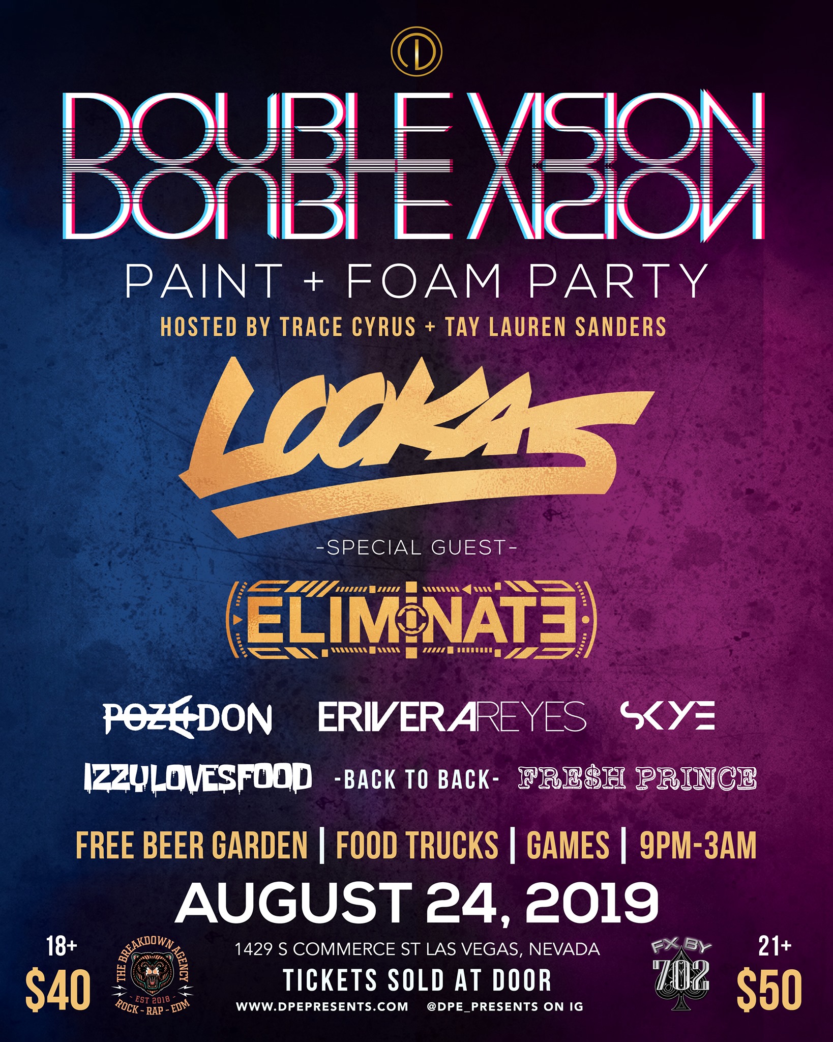 Win 2 tickets to see Lookas at Double Vision Paint Party in Las Vegas