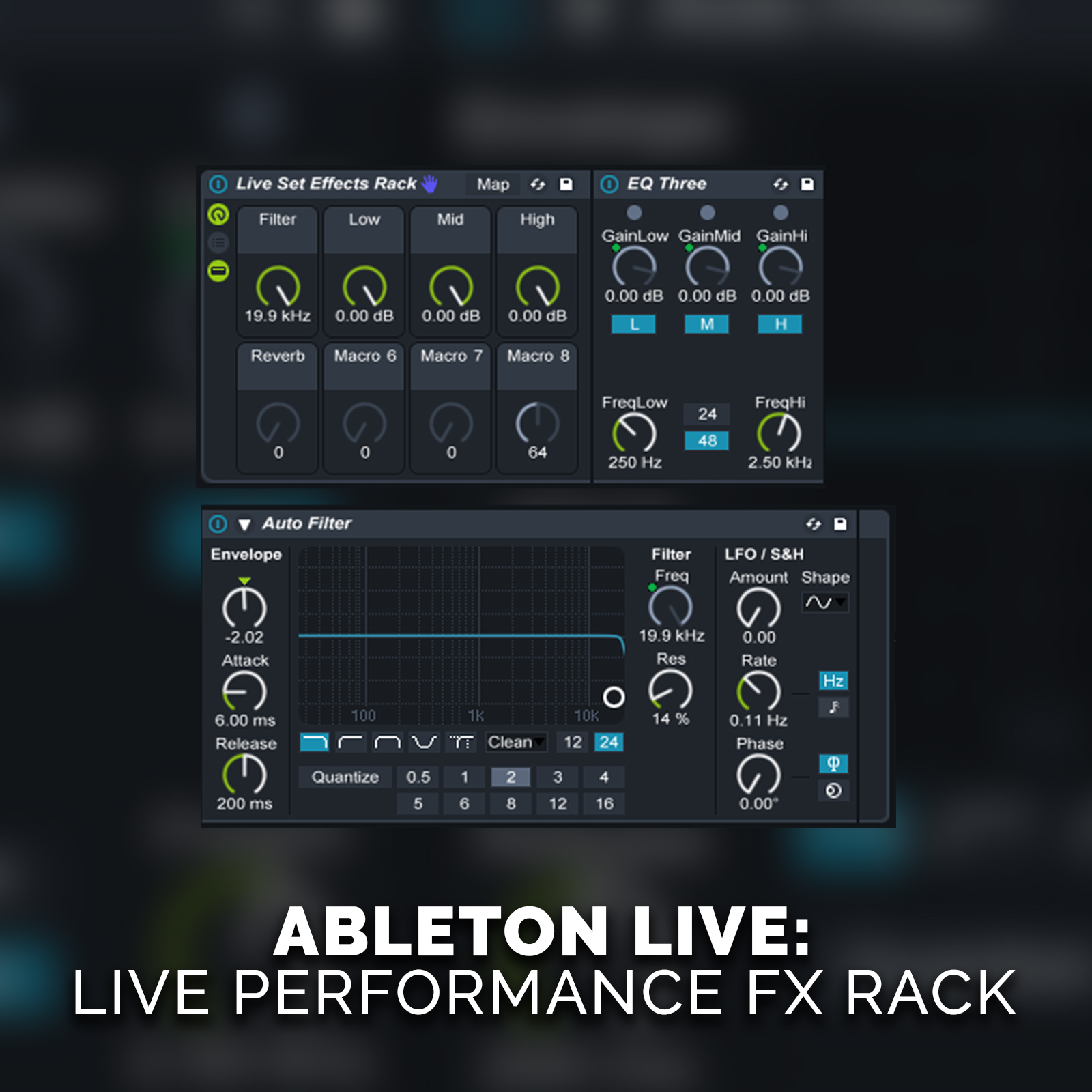 DJ FX Rack For Ableton Live by Julian Gray Music - Free download on ToneDen