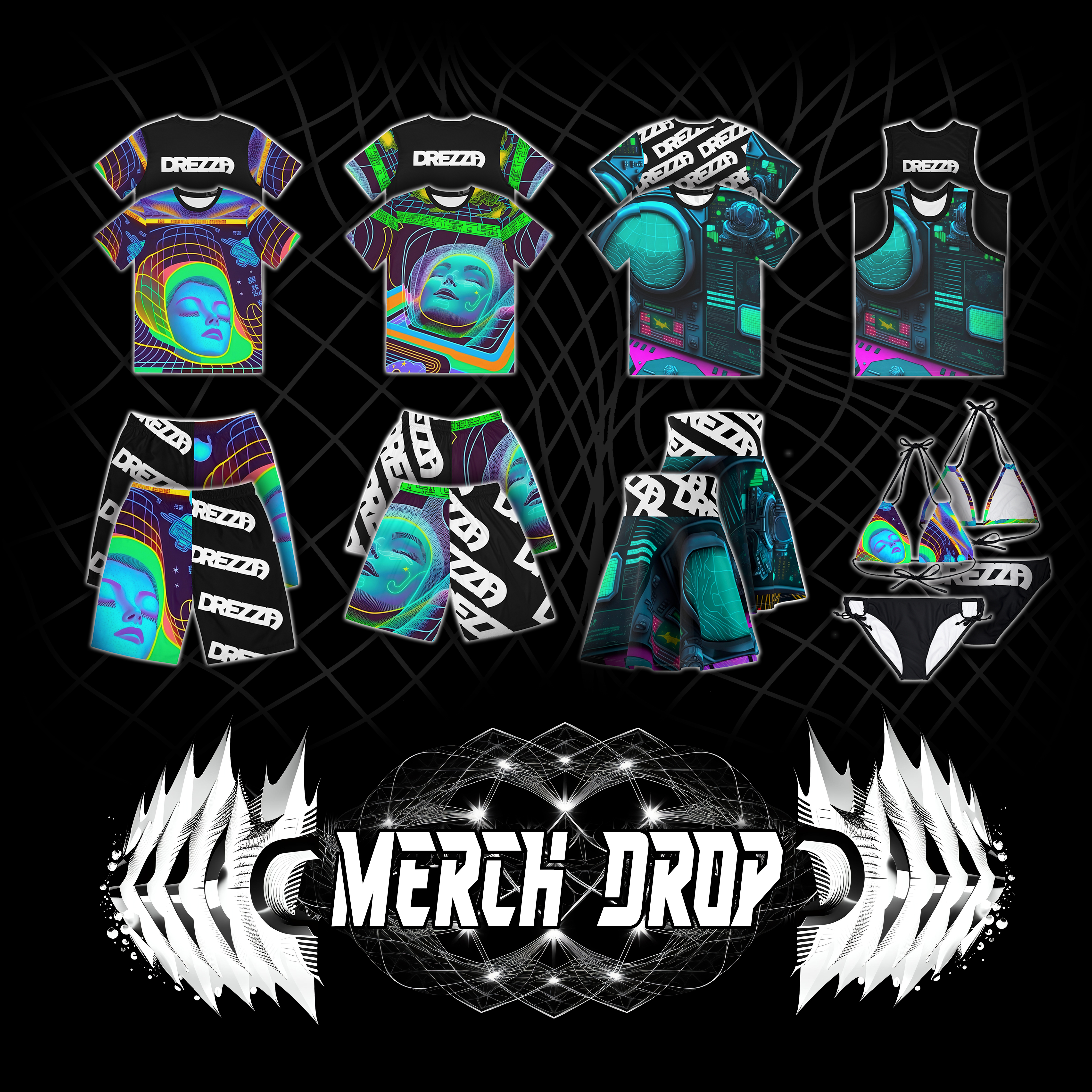 Drezza's Limited Merch Giveaway - Enter to win on ToneDen