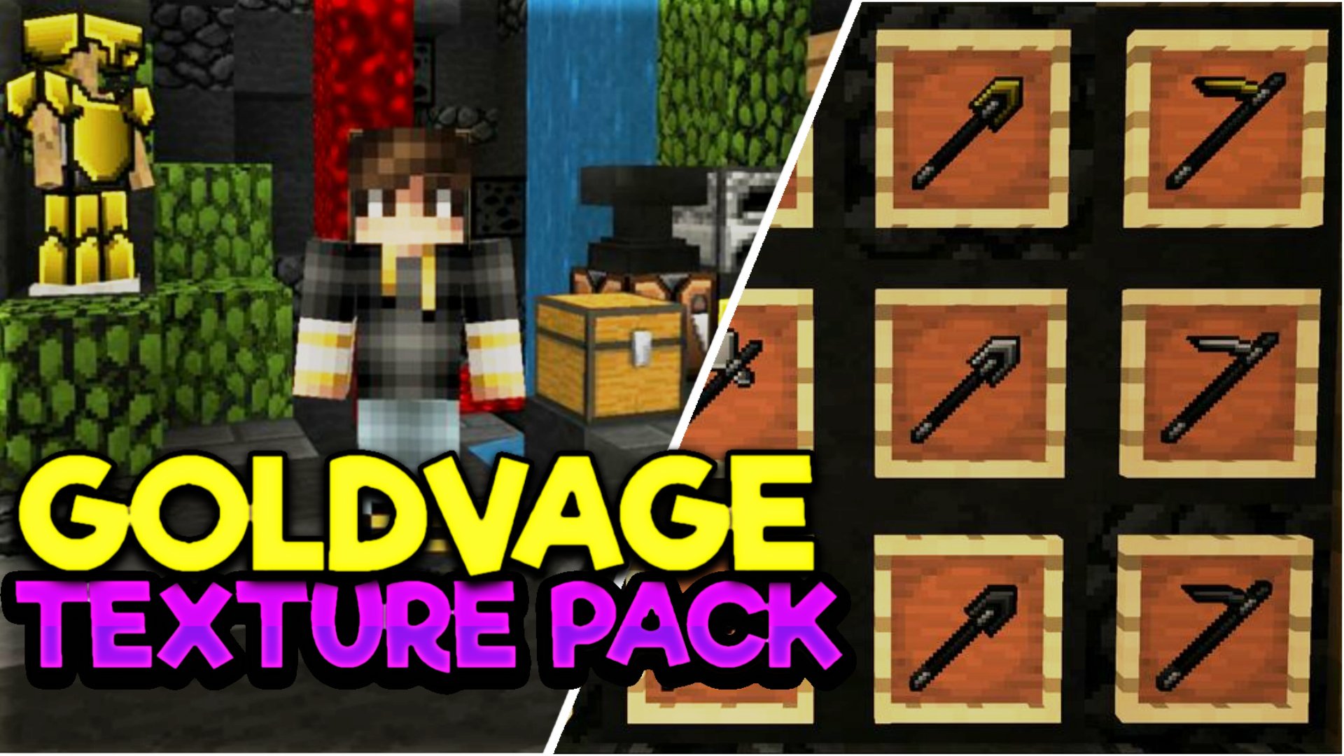 Goldvage Pvp Texture Pack Fps Boost Minecraft Pe Pocket Edition By Goldvage Free Download On Toneden