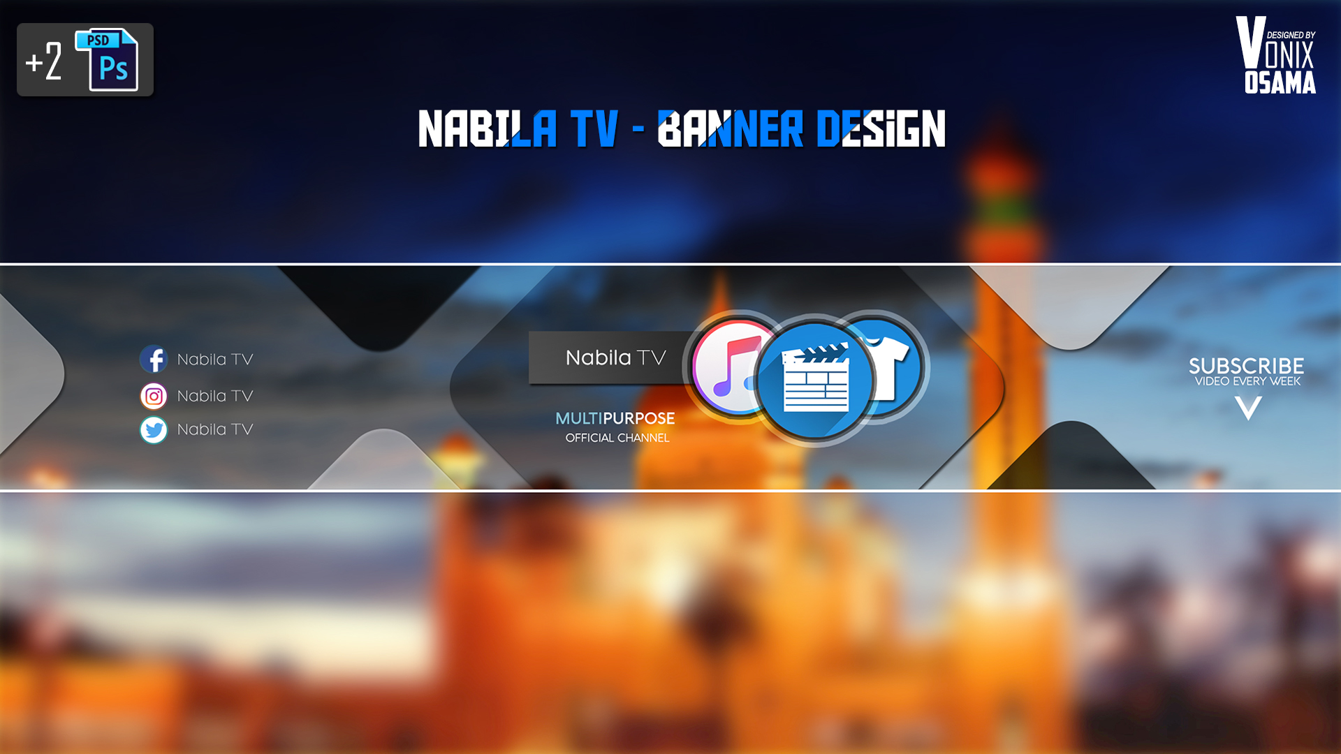 Nabila Tv Banner Design By Awkaw1334 Free Download On Toneden