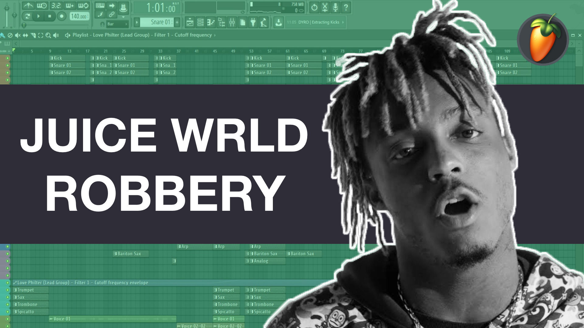 Juice WRLD Robbery [Remake + Free FLP by Aeless] by Aeless Free