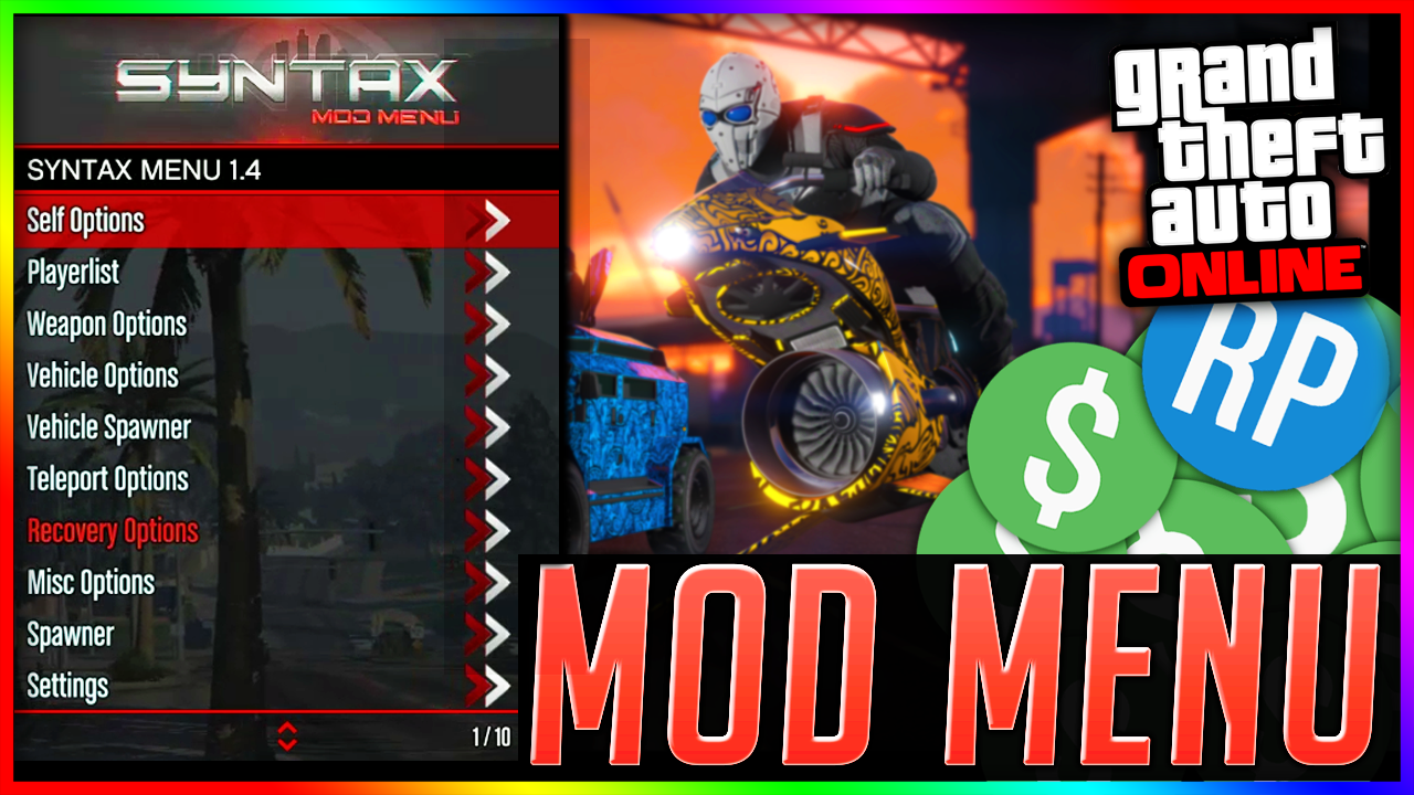 Mod Menu - GTA 5 Online - *NEW* Amazing Mod Menu