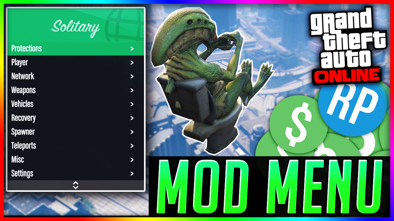 Unlock GTA 5 Free Mod Menu 1.46 Mister Modz by L321 - Free download on  ToneDen