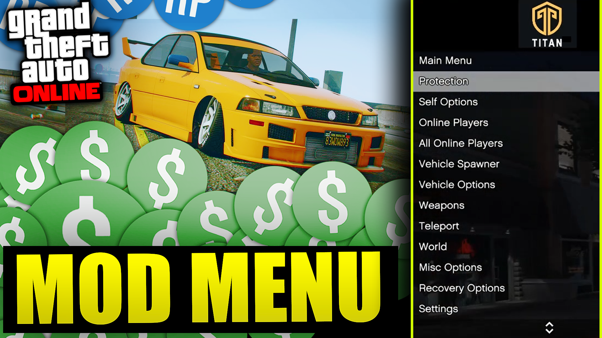 GTA 5 Free Mod Menu 1.50 by L321 Free download on ToneDen