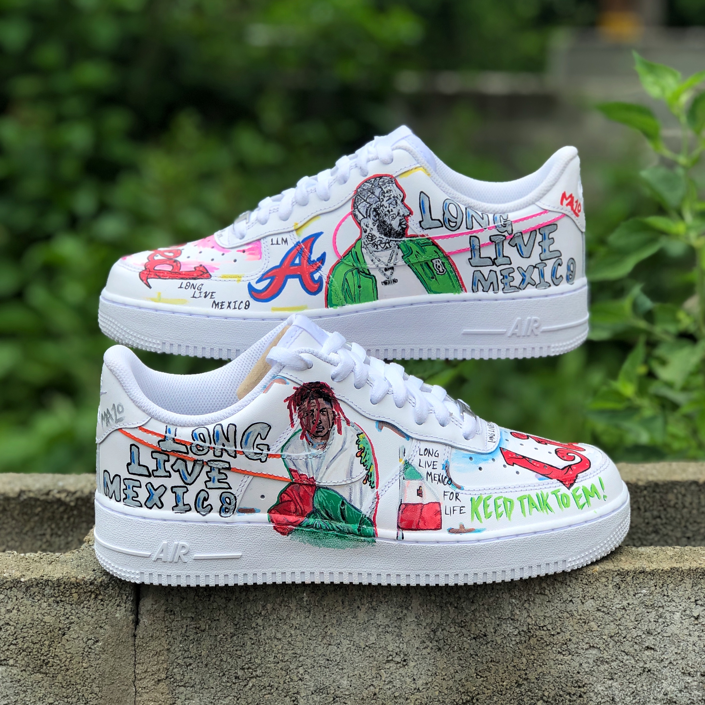 air force 1 custom mexico