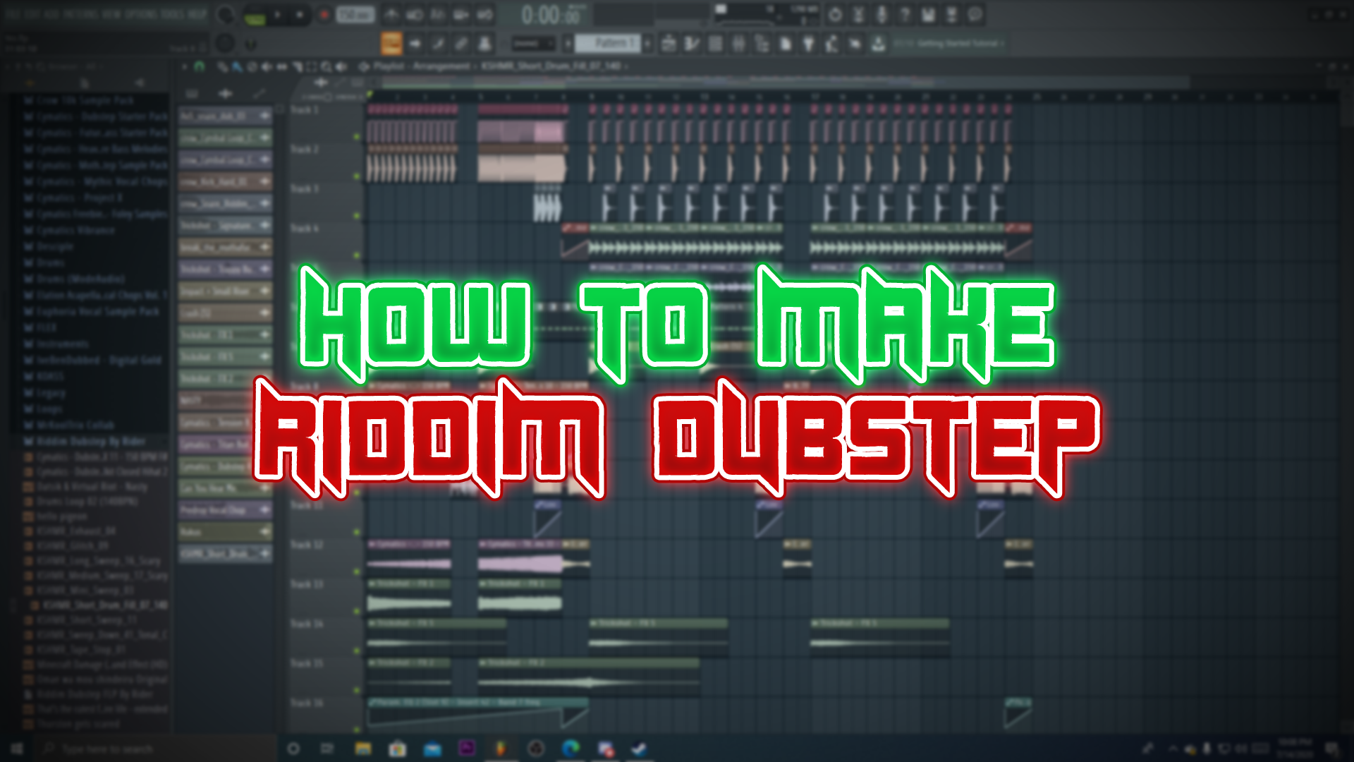 How To Make Riddim Dubstep In FL Studio FREE FLPS + PRESETS by
