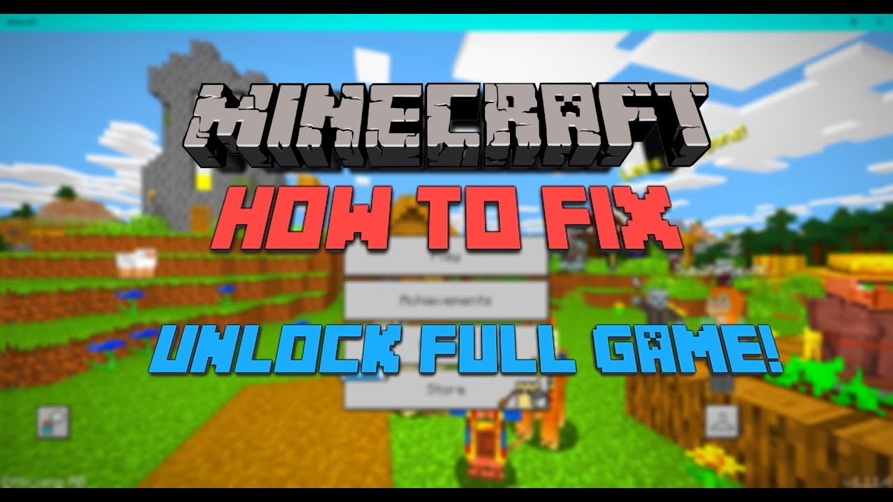 How to Get Minecraft Windows 10 Edition for Free 