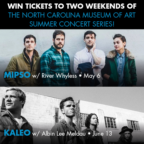 NCMA Concert Ticket Giveaway! Enter to win on ToneDen