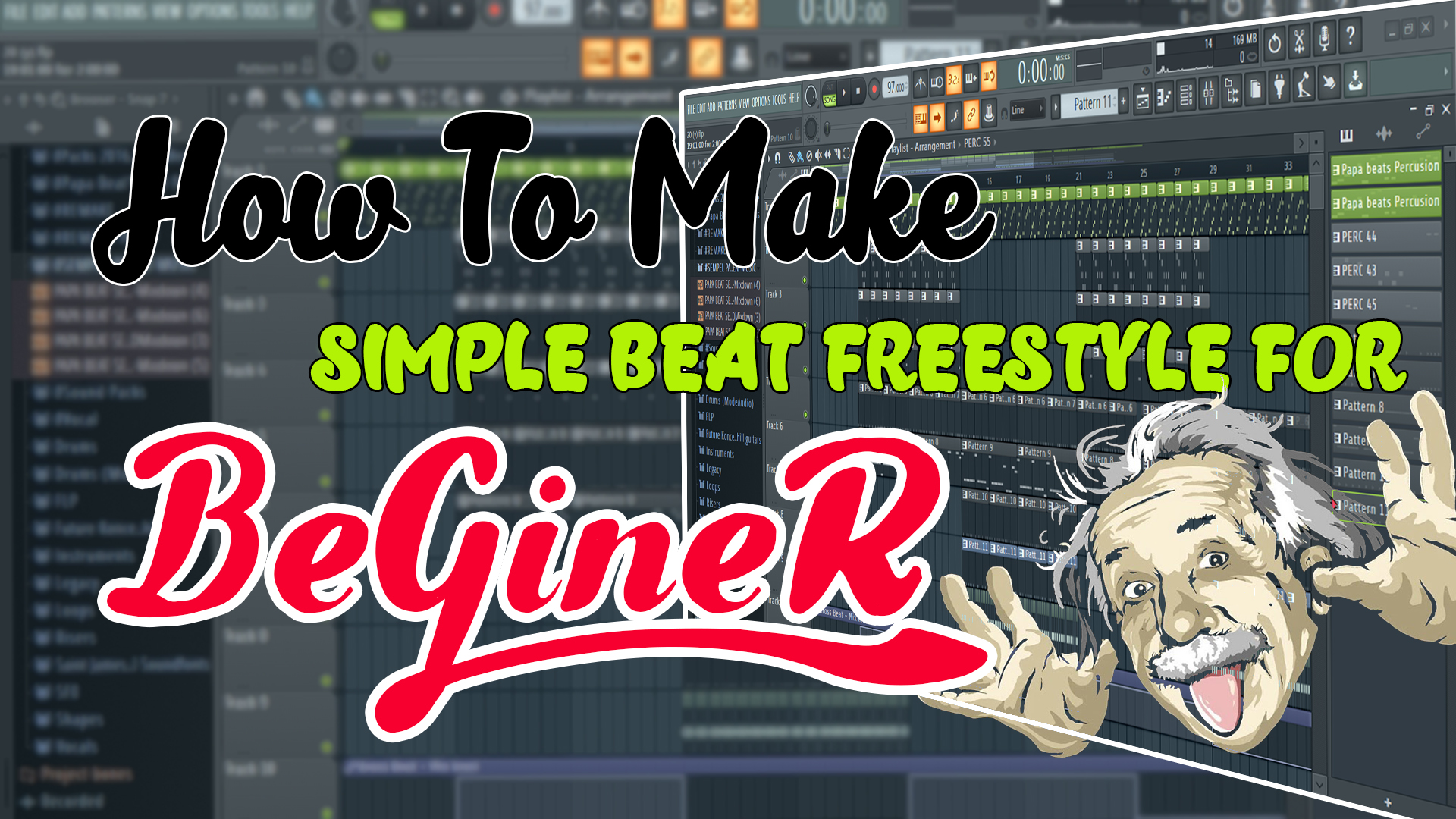 HOW TO MAKE SIMPLE BEAT [FLP] by Papa beats - Free download on ToneDen