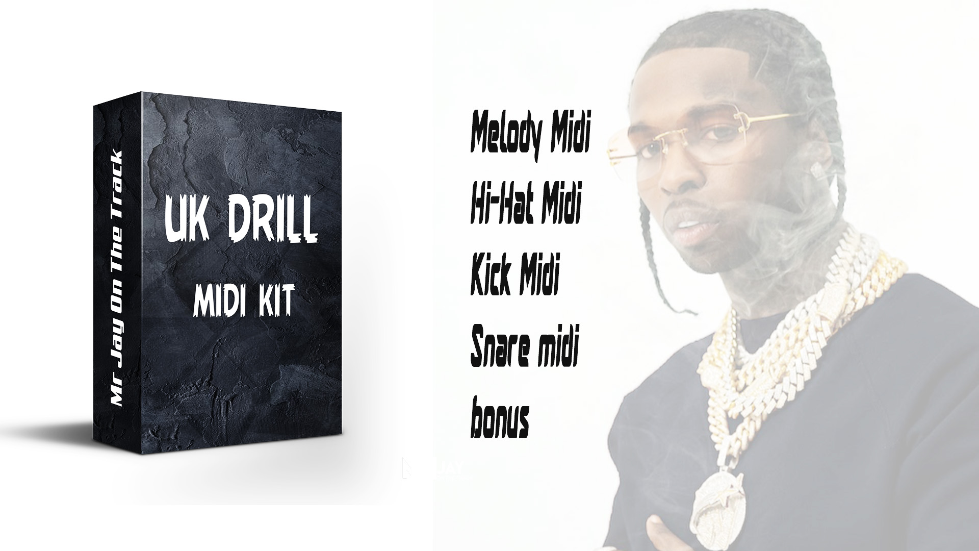 Uk drill deals 808 midi