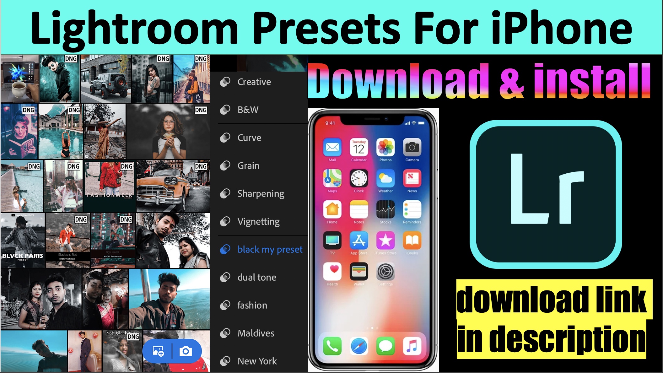 Lightroom preset for iPhone by All Free Tips Free download on ToneDen