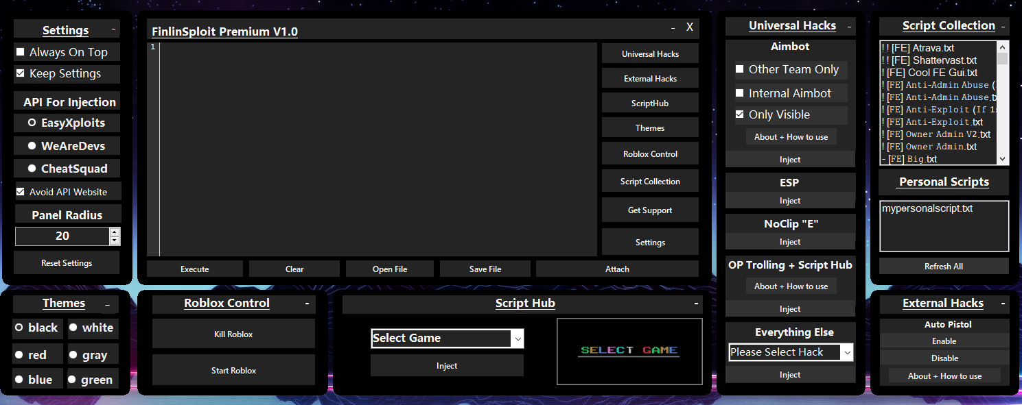 Finlinsploit Premium V1 0 Free By Finlin Cheats Free Download On Toneden - roblox fe gui exploit