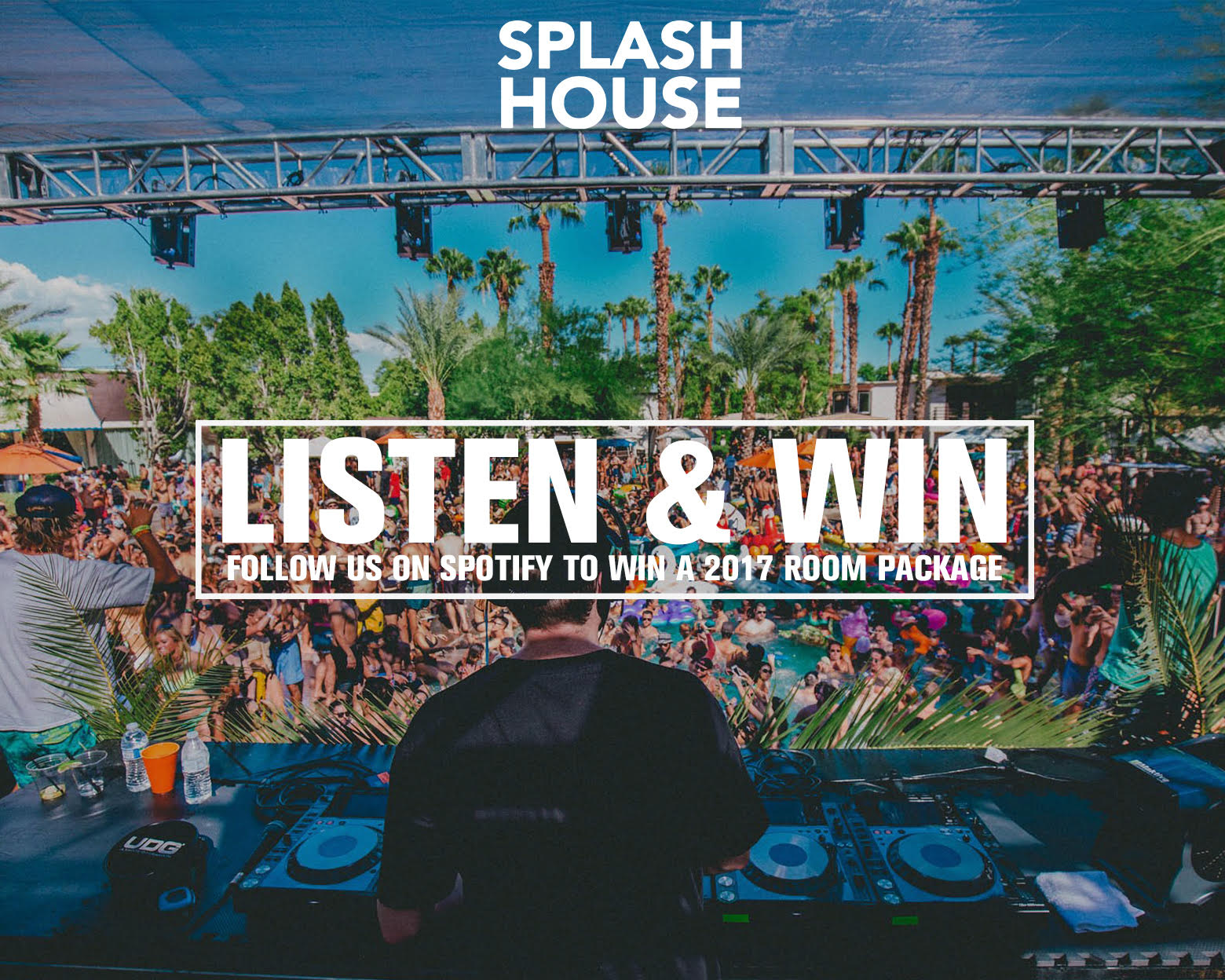 Splash House Ticket + Room Package Giveaway Enter to win on ToneDen