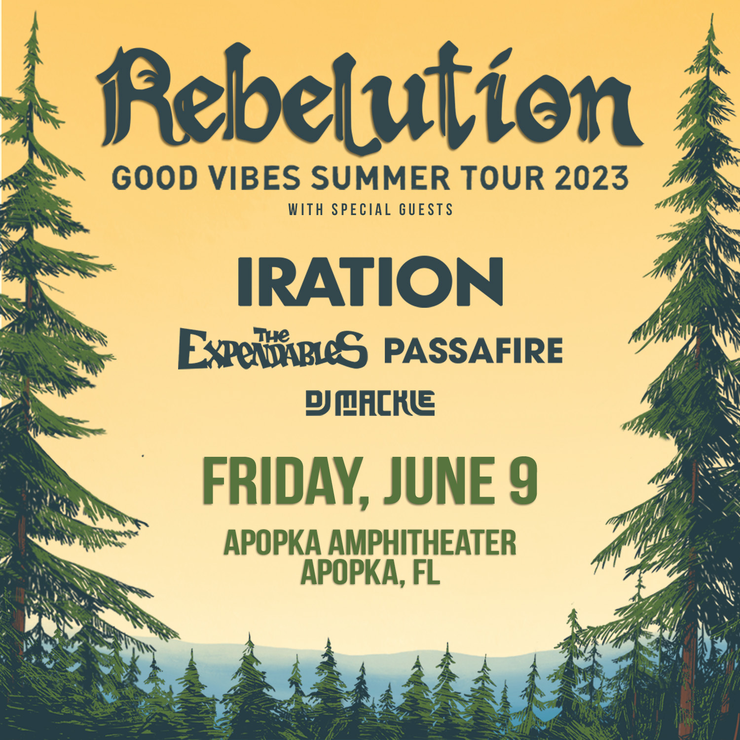 IRATION Apopka, FL August 9, 2023 Good Vibes Summer Tour