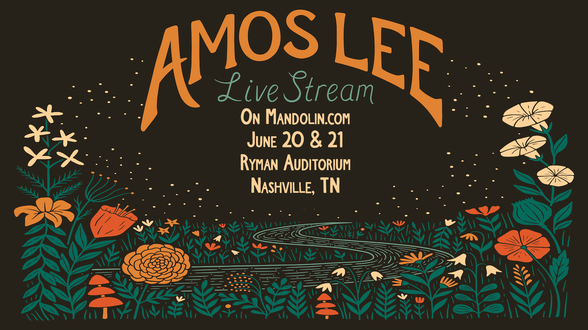 Mandolin x Amos Lee Livestream Bundle Giveaway Enter to win on ToneDen