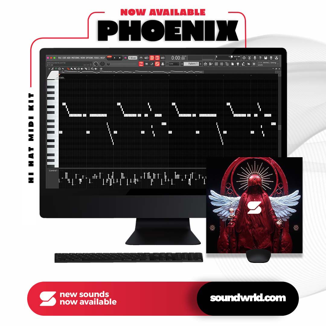 Phoenix (Hi Hat Midi Kit) by Soundwrld Free download on ToneDen