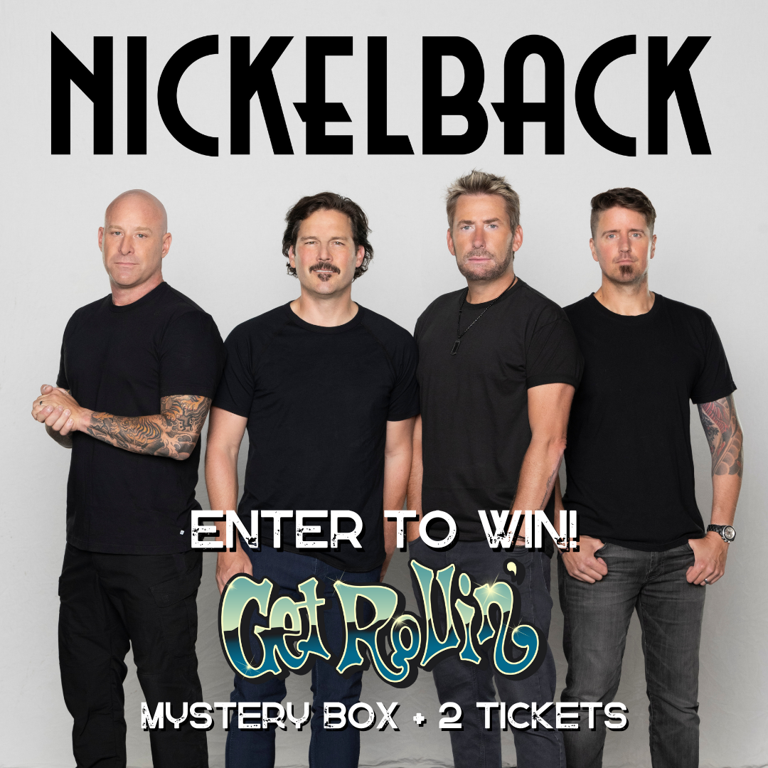 Nickelback's Get Rollin' Holiday Giveaway Enter to win on ToneDen