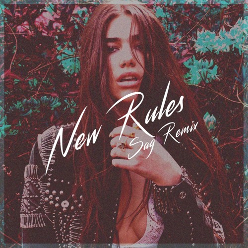 Dua Lipa New Rules Album Cover - malaytrma