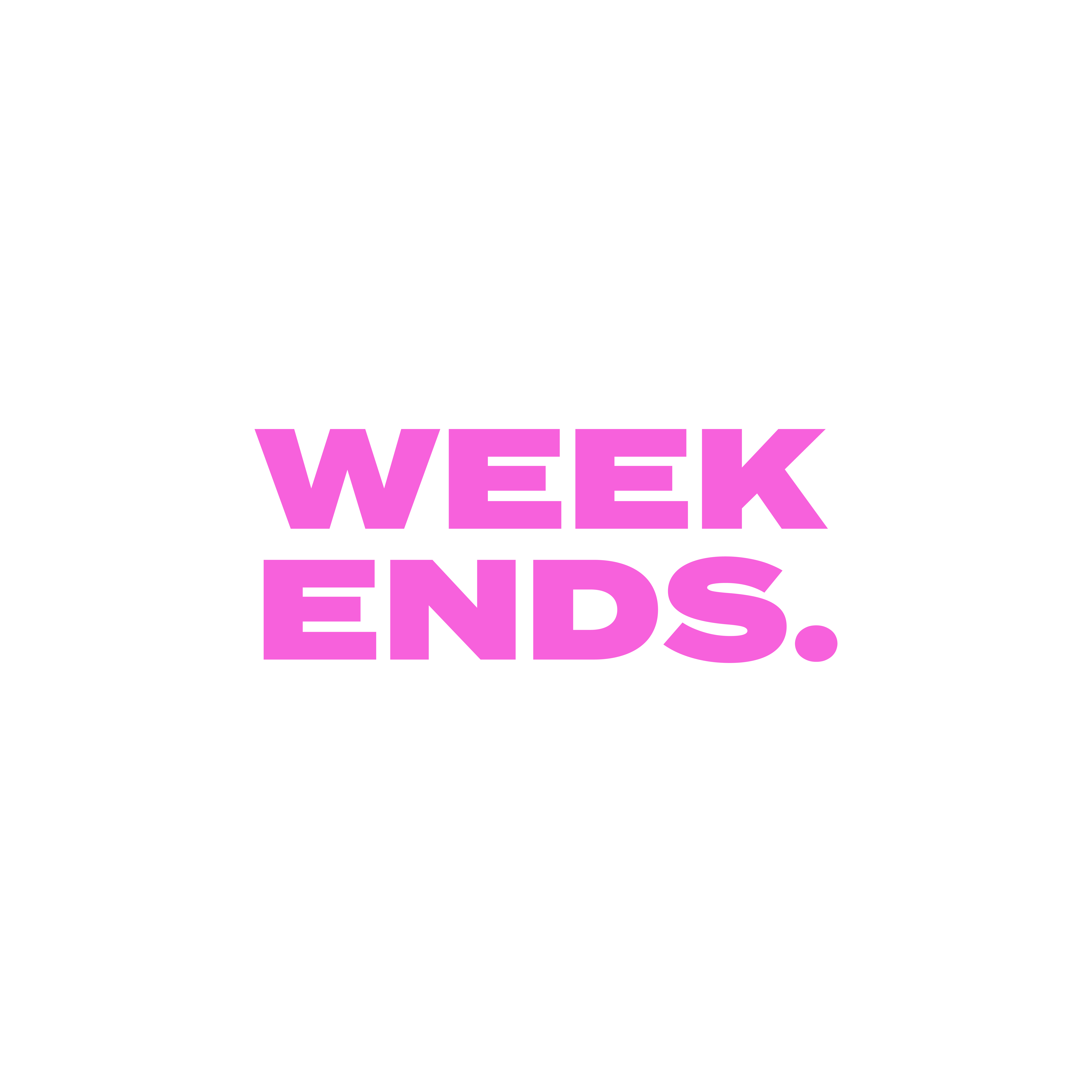 Fanlink profile picture for @weekends