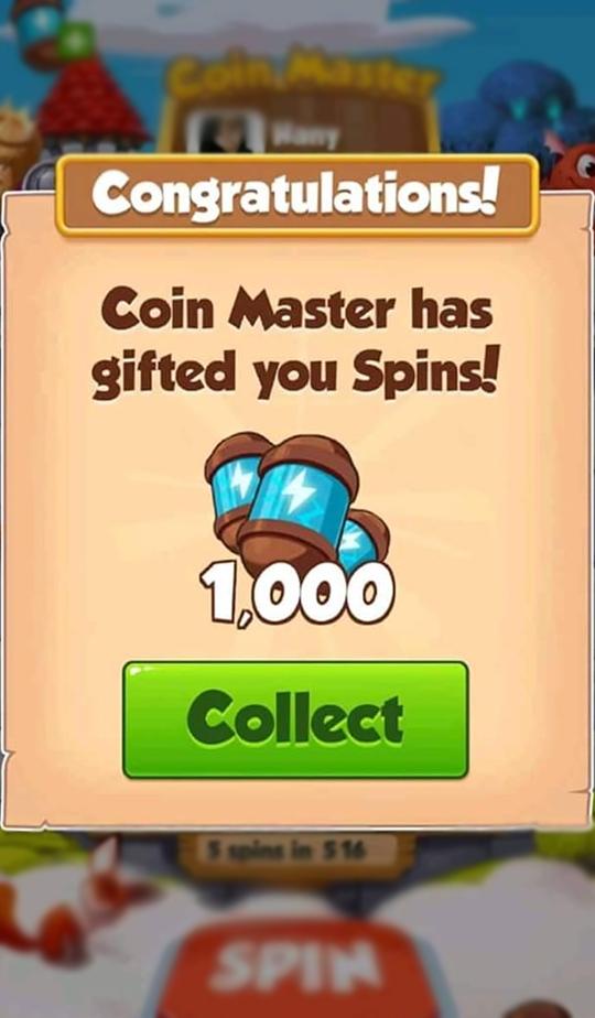 Free coin master spins