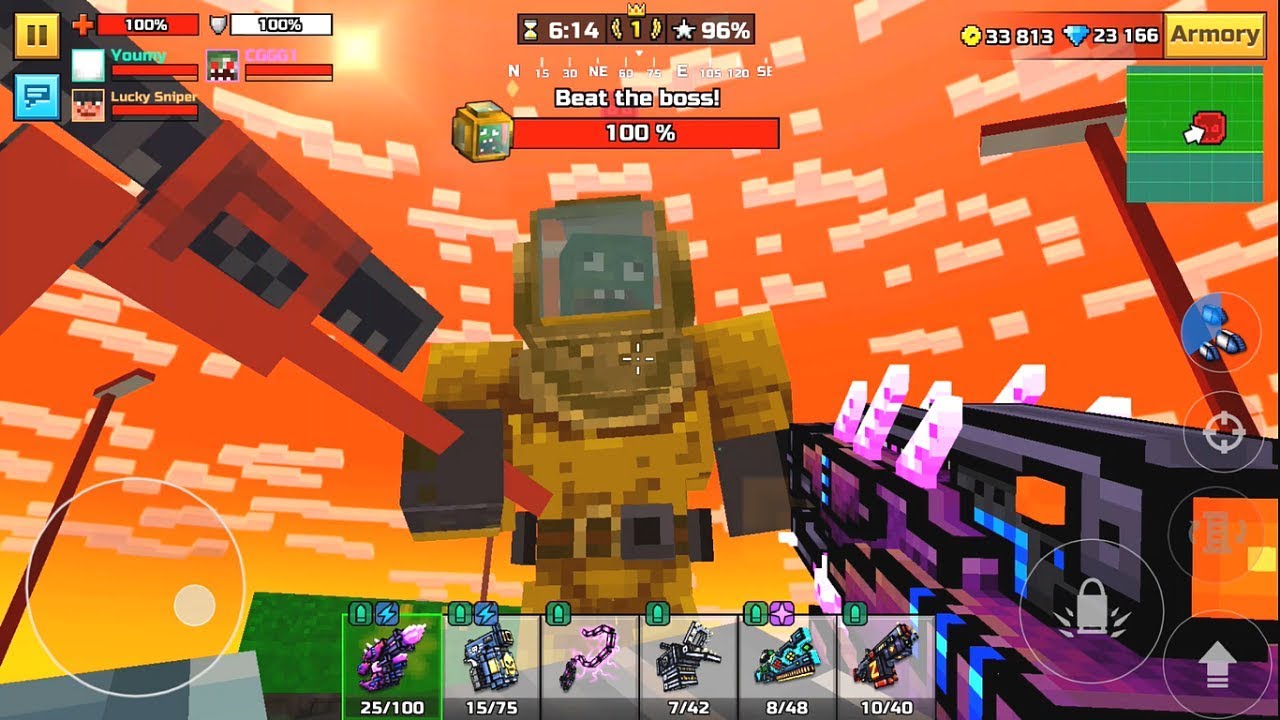 PIXEL GUN 3D jogo online gratuito em