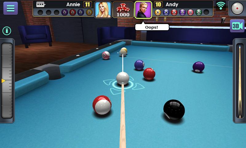 3D POOl BALL hack mod and tricks