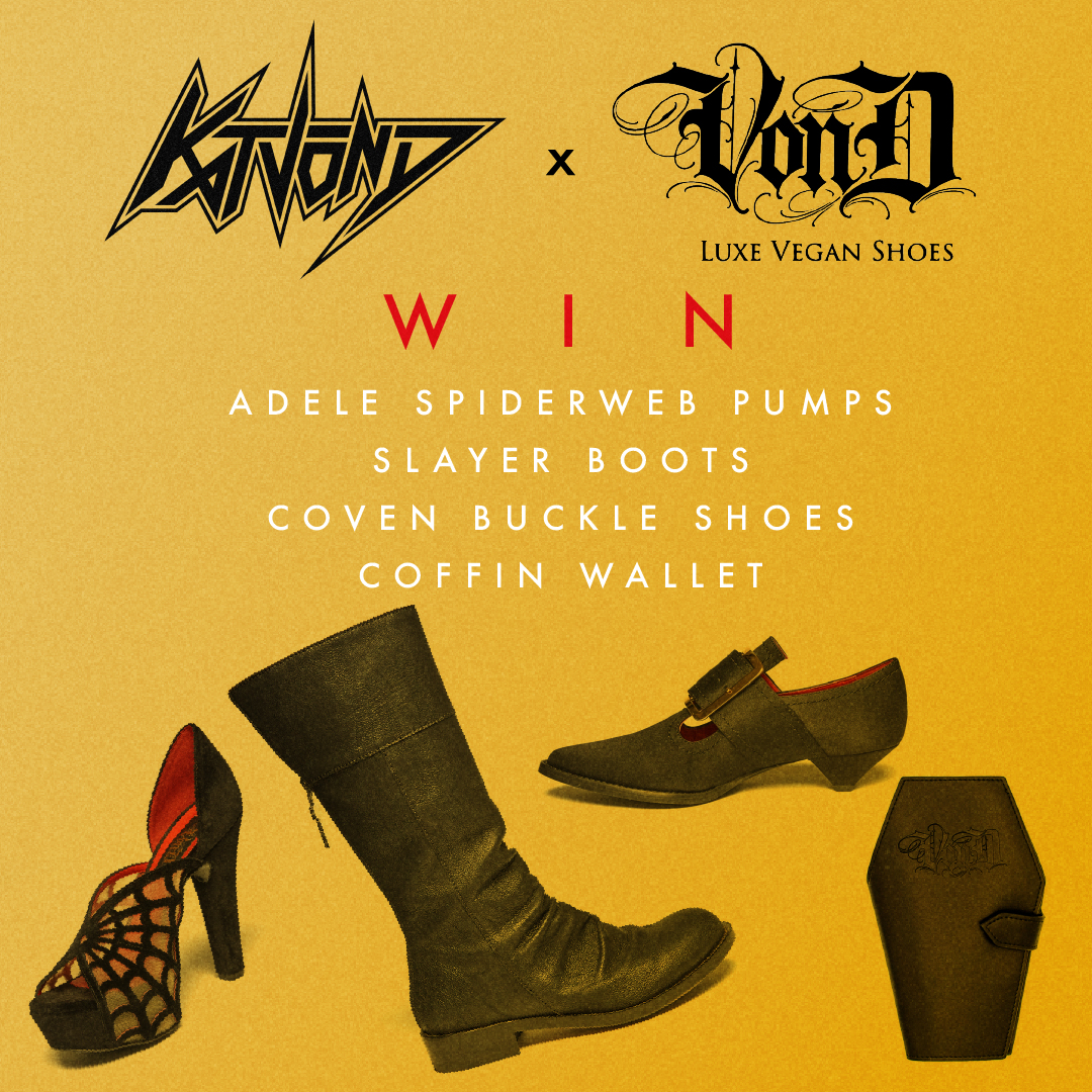 Kat Von D x Von D Shoes Contest Enter to win on ToneDen