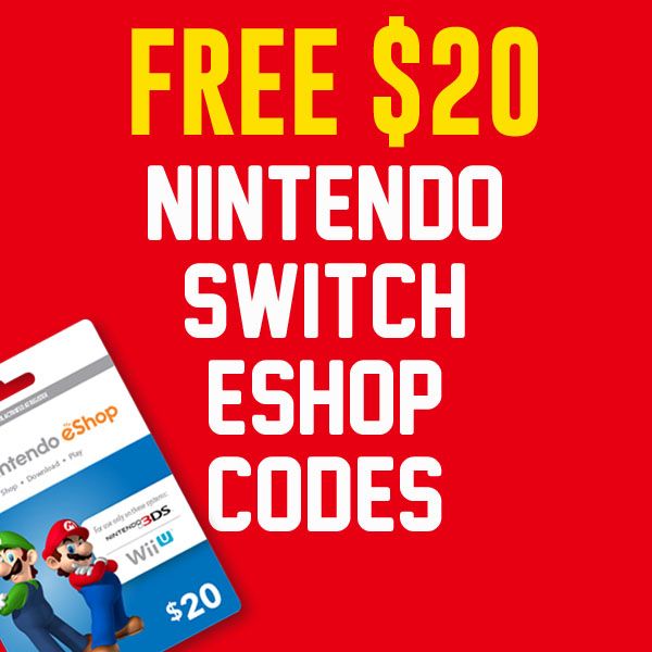 Nintendo Eshop Codes Without Human Verification