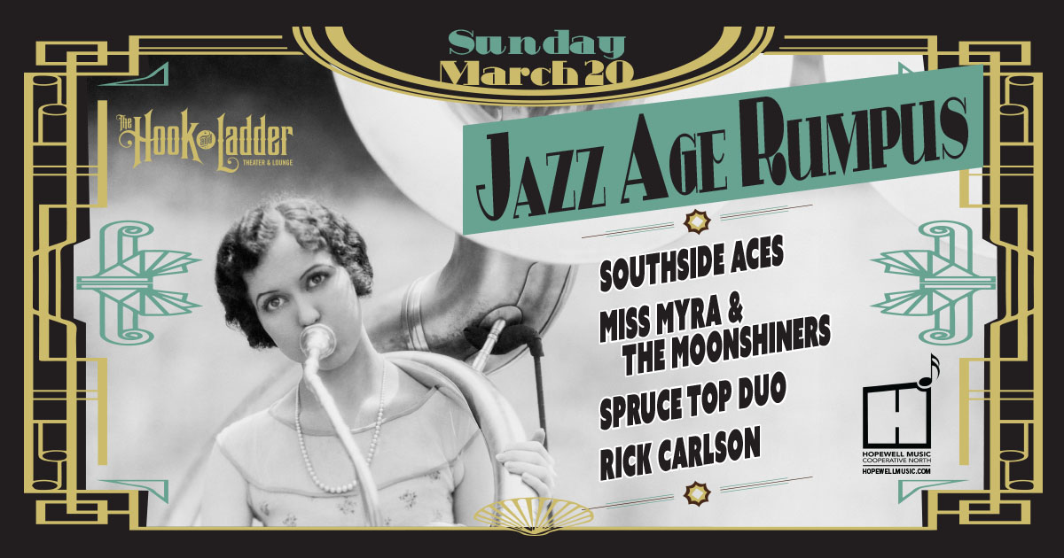 Jazz Age Rumpus w/ Miss Myra & Southside Aces - Enter to win on ToneDen