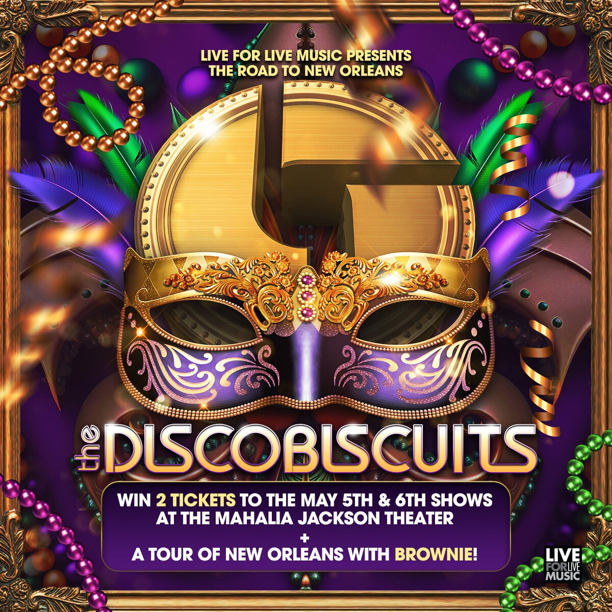 Disco Biscuits NOLA Giveaway! Enter to win on ToneDen