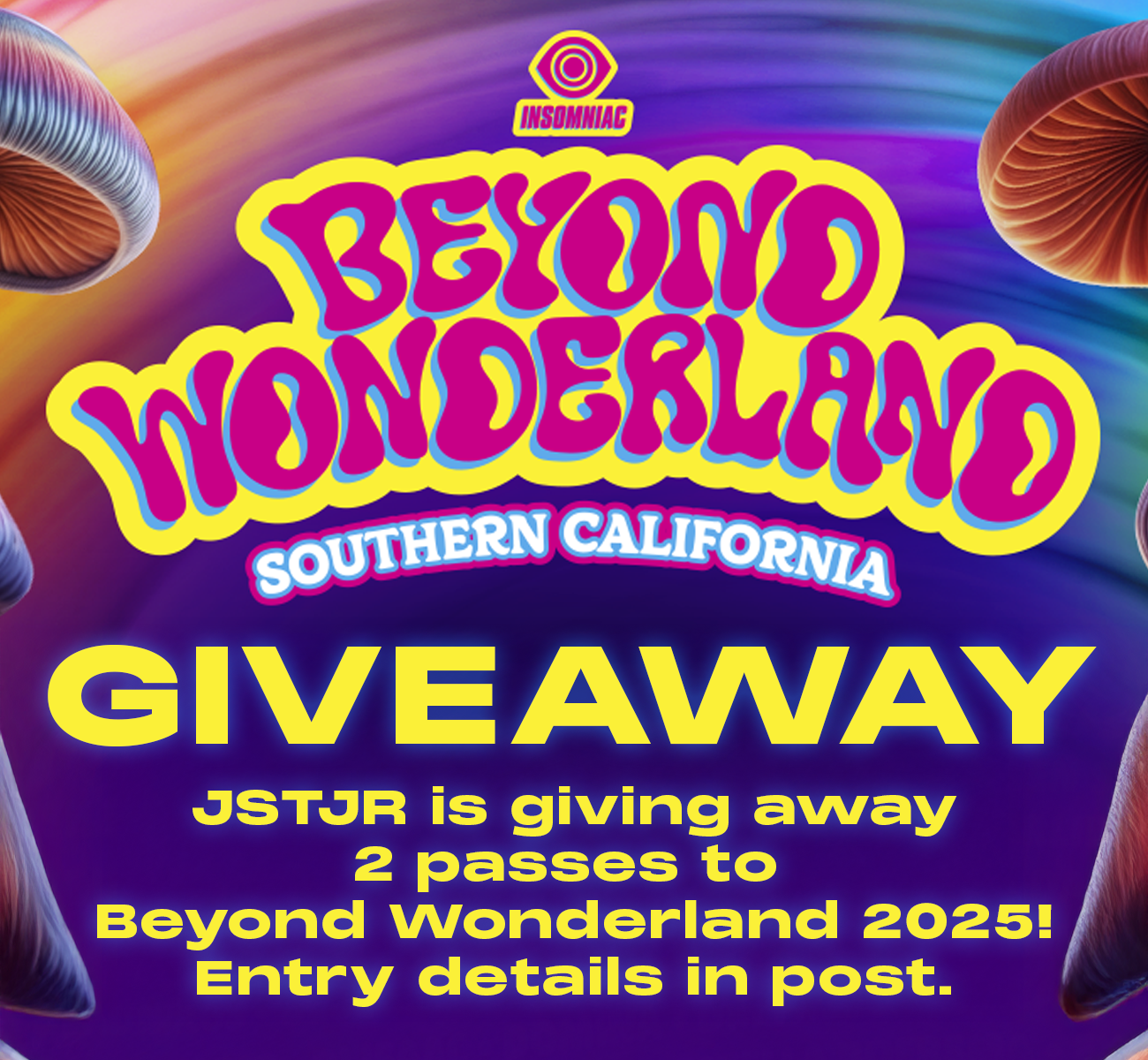 Beyond Wonderland Ticket Giveaway - Enter to win on ToneDen